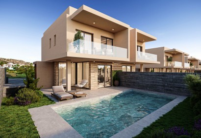 Geroskipou, Paphos Semi Detached Villa For Sale | SO11787